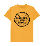 Mustard Connected With Nature Tee