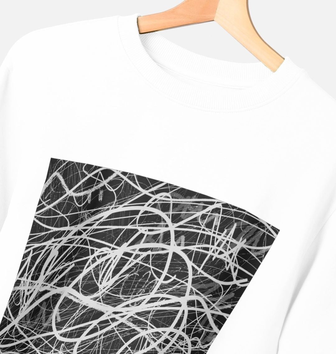 Scribble Crew Neck Sweatshirt