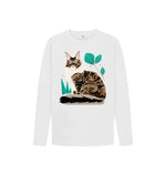 Brown cat wearing a comfortable long sleeve shirt, showcasing casual and stylish apparel for everyday wear.
