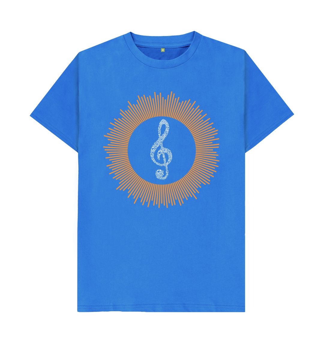 Bright Blue Music Sun Tee