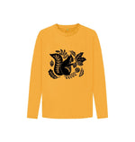 Mustard Squirrel Long Sleeve Tee