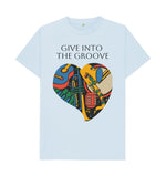 Sky Blue Give Into The Groove Tee