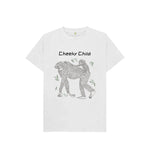 White Cheeky Child Tee