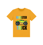 Monster Truck swagger graphic on Monster Truck Tee, showcasing bold design and rugged style for enthusiasts.