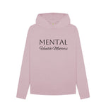 Mauve Mental Health Relaxed Fit Hoodie