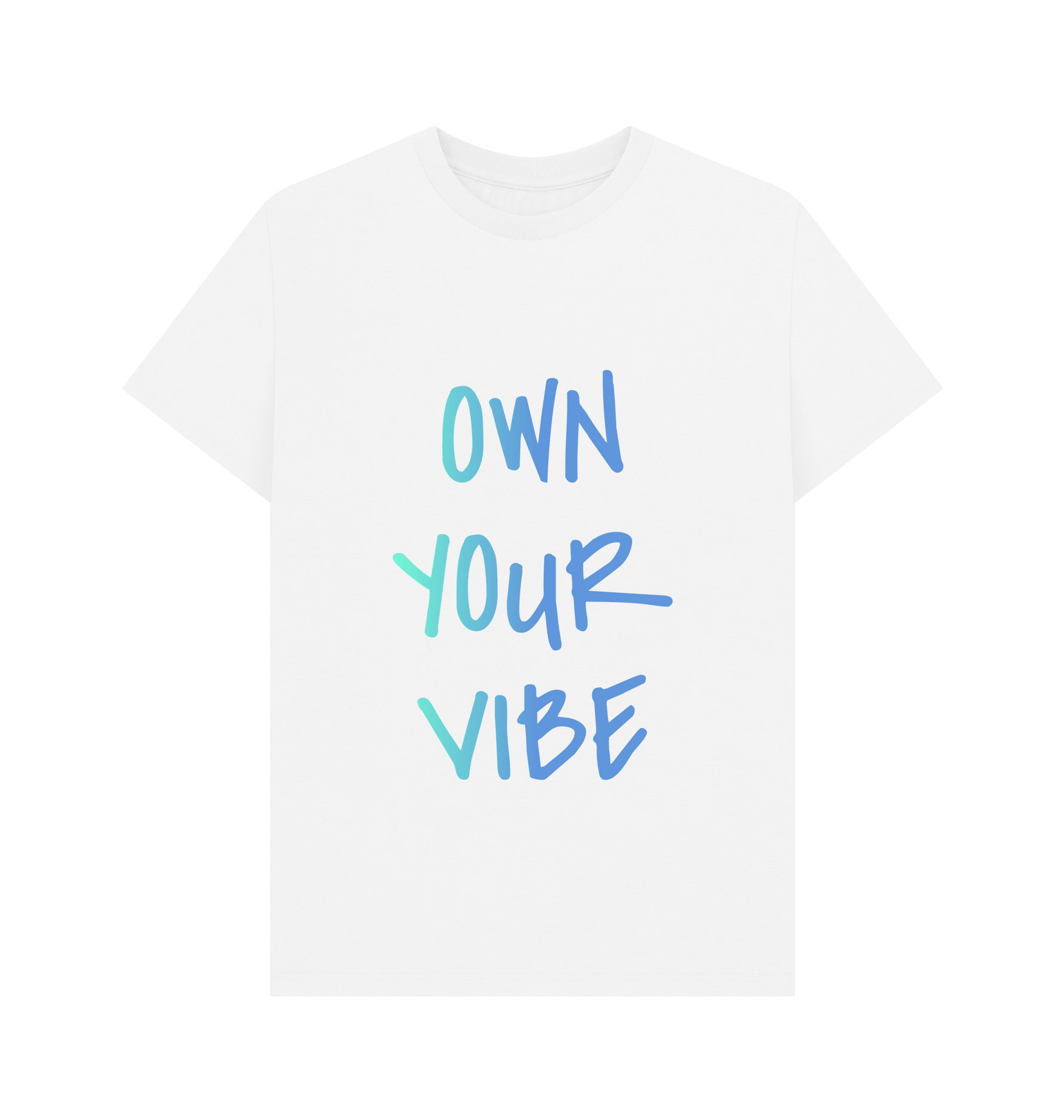 White Printed T-shirt Front