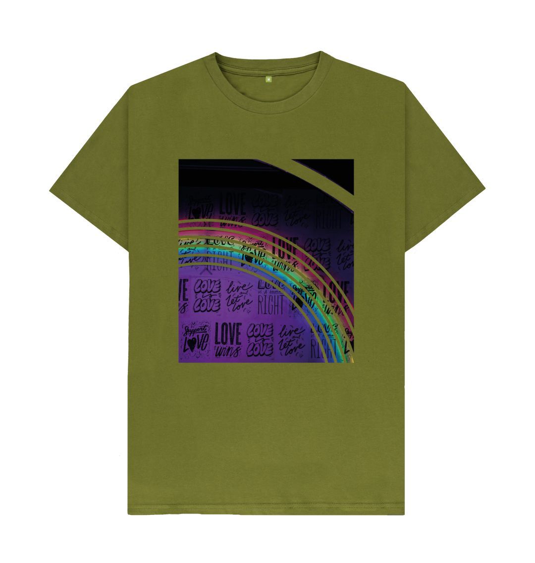 Moss Green Equality Rainbow Love