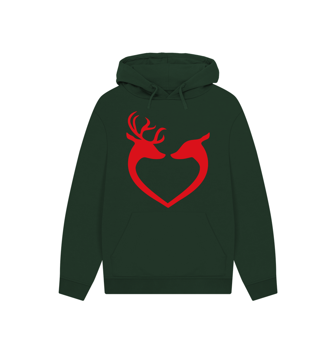 Evergreen Reindeer Unisex Hoodie