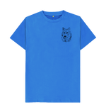 Bright Blue Wolf Tee