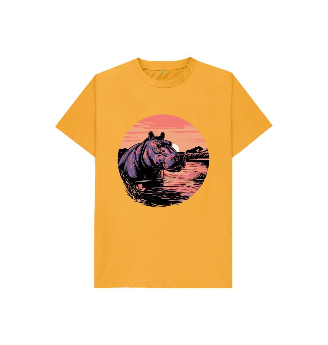 Mustard Hippo Tee