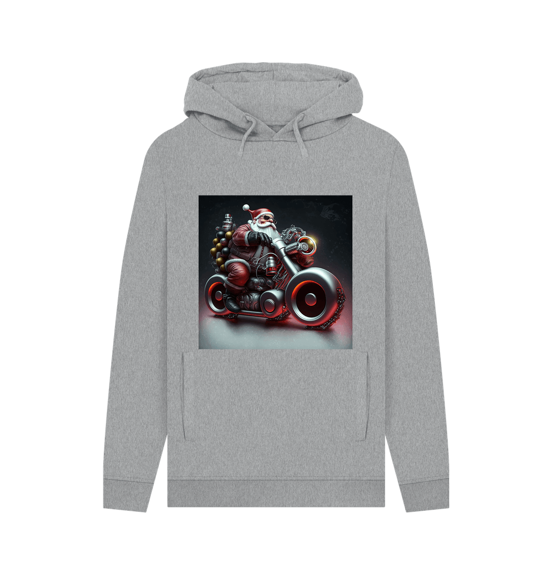 Light Heather Printed Hoody Front