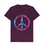 Purple Peace Out Tee