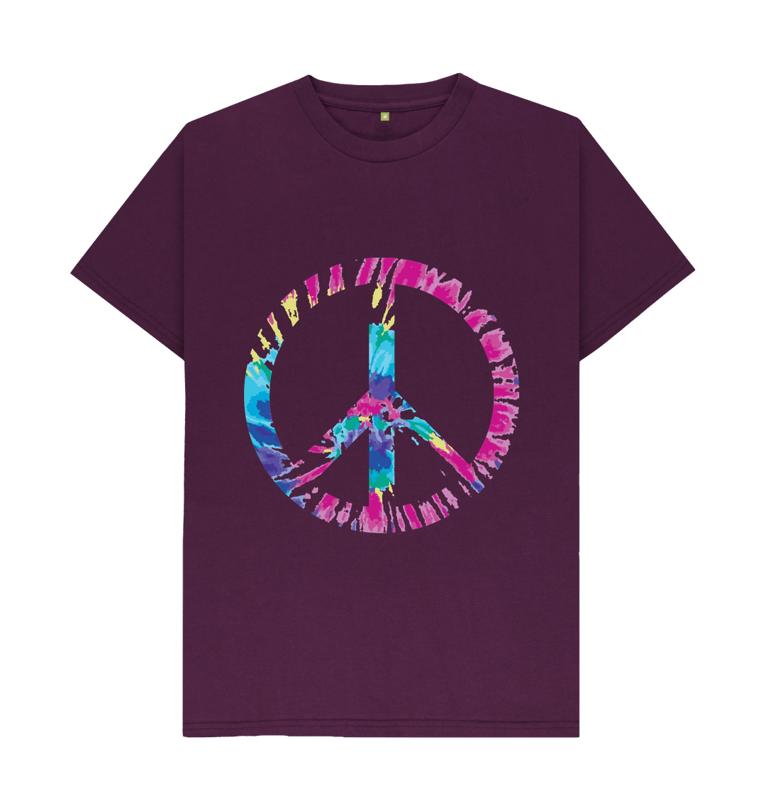 Purple Peace Out Tee