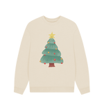 Oat Christmas Tree Oversized Jumper