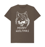 Chocolate Merry Wolfmas Tee