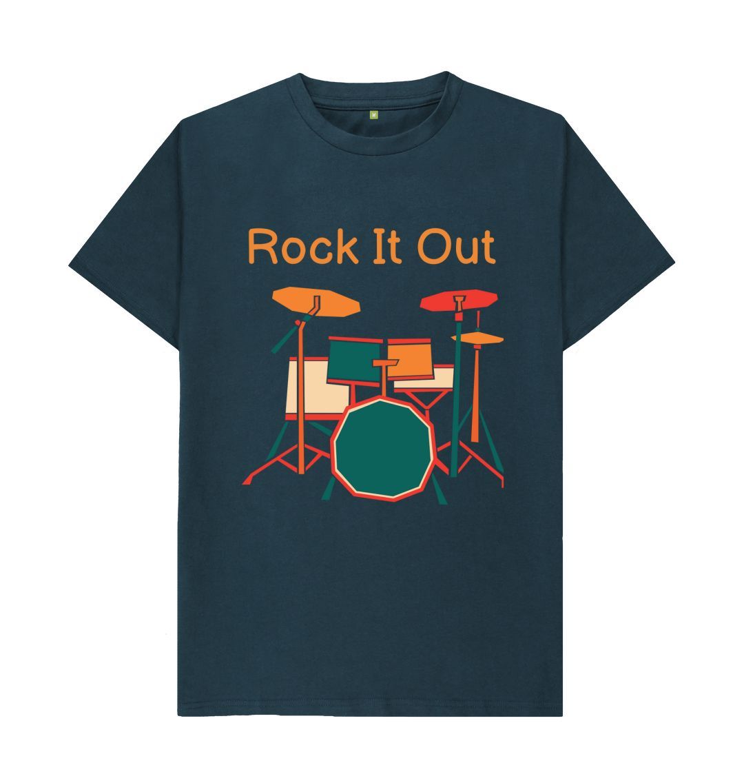 Denim Blue Rock It Out Tee