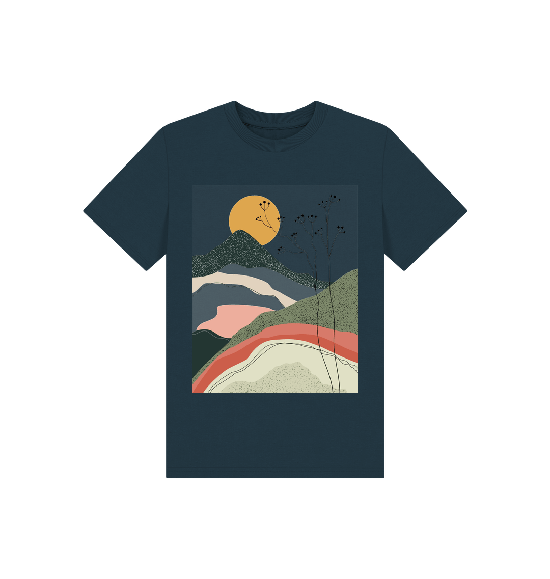 Stylish swagger landscape tee showcasing vibrant outdoor scenery, perfect for nature and fashion enthusiasts