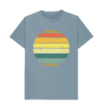 Stone Blue Sunset Stripy Tee