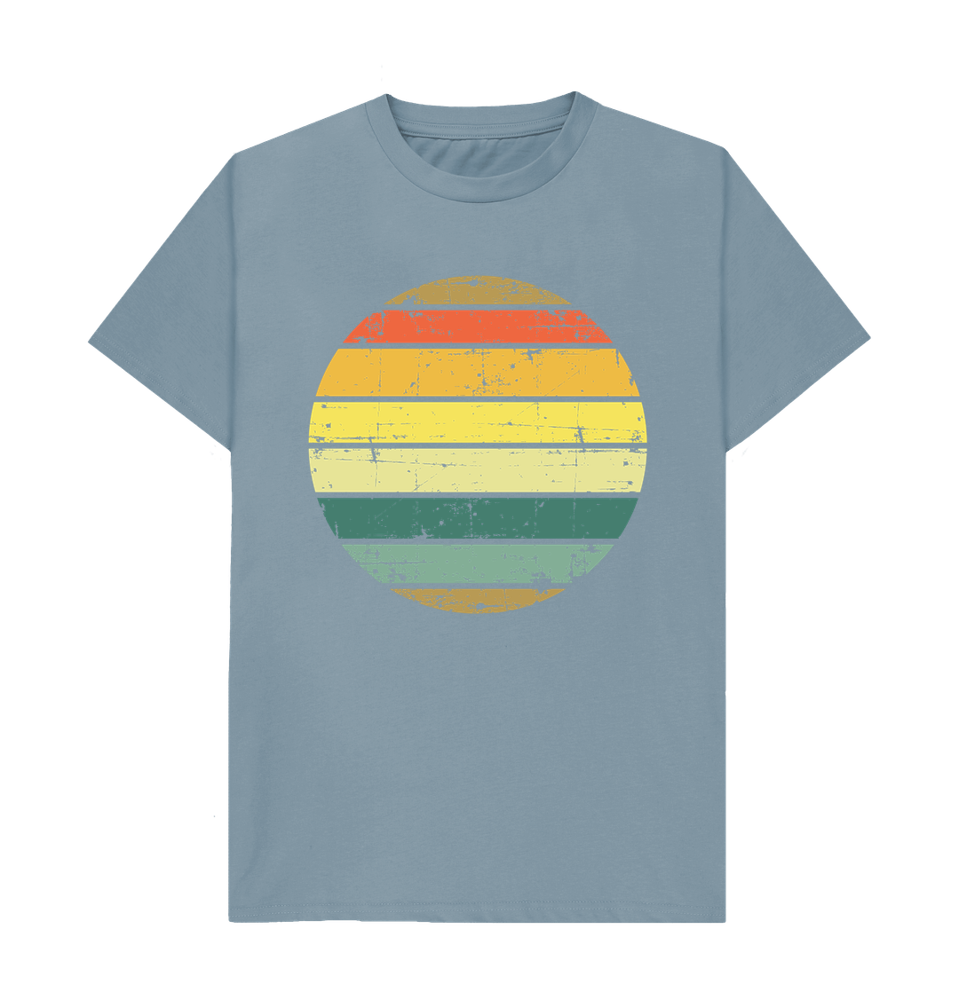 Stone Blue Sunset Stripy Tee