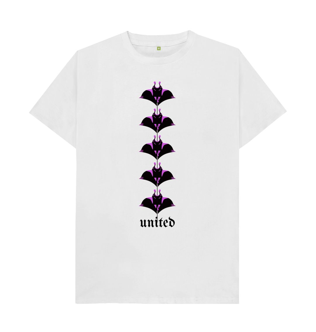 White United Bats Tee