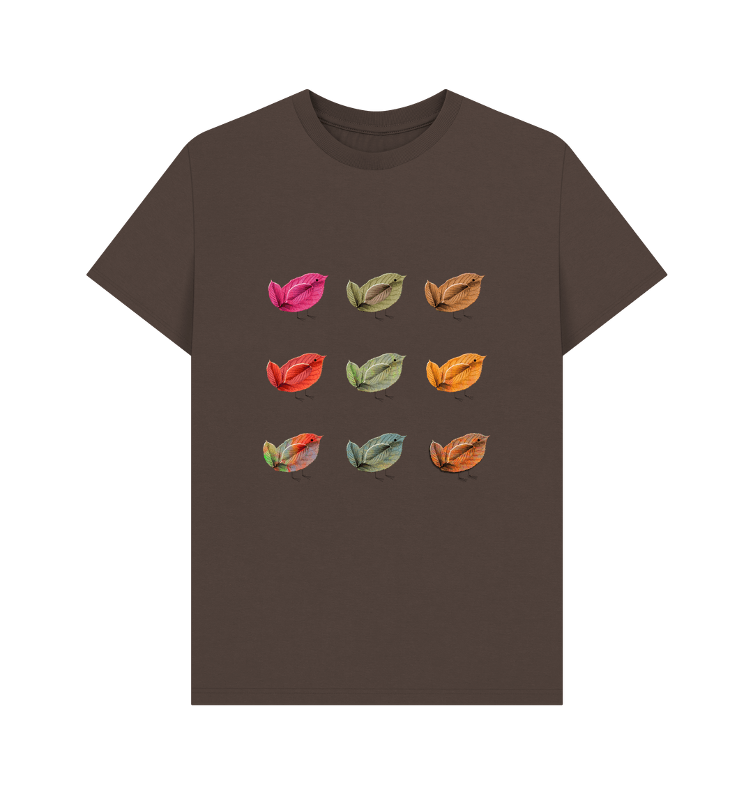 Chocolate Autumn Birds Tee