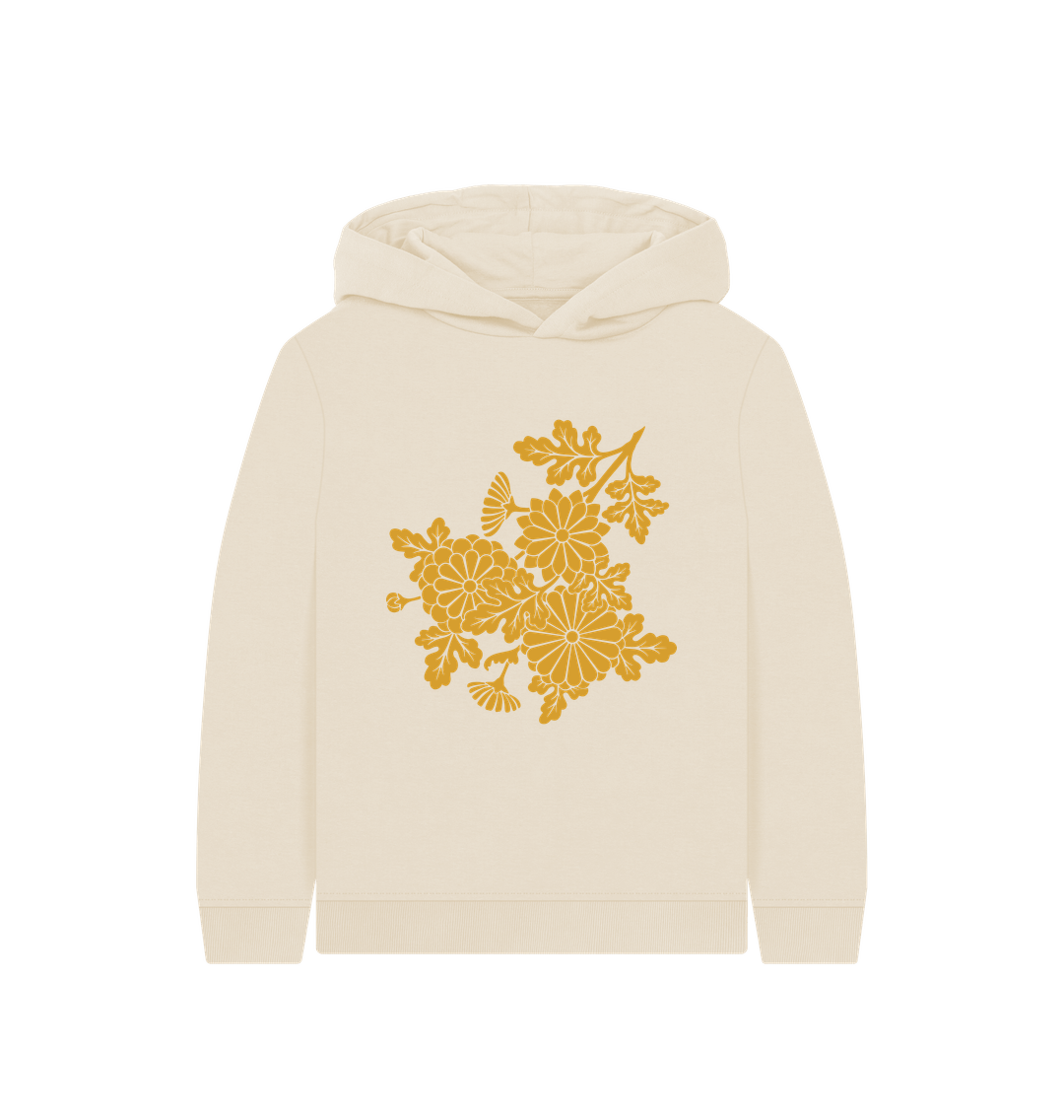 Oat Mustard Flowers Hoodie