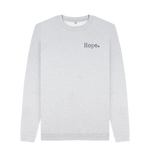 Grey Recycled Printed Sweater Front