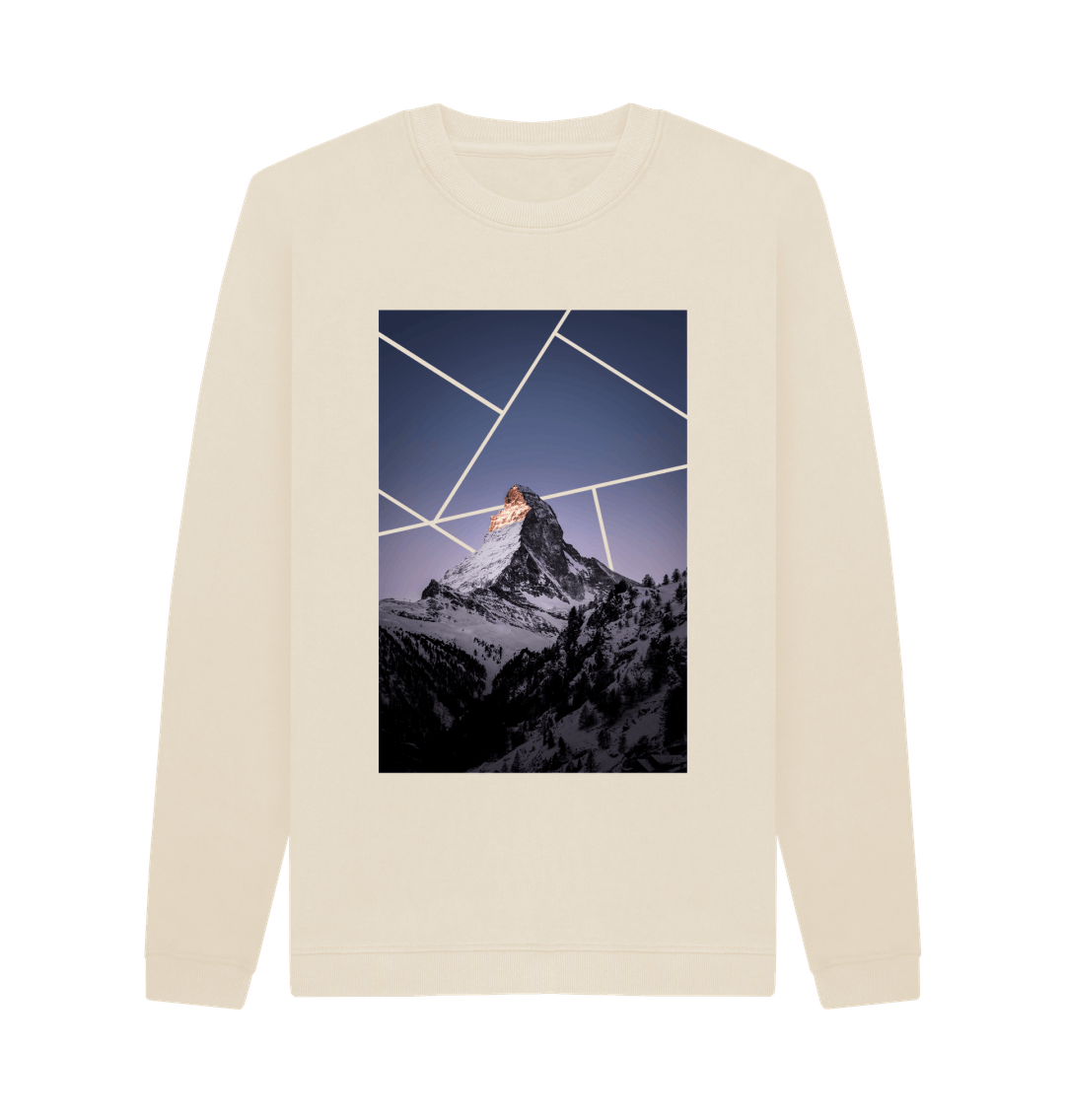 Oat Printed Sweater Front