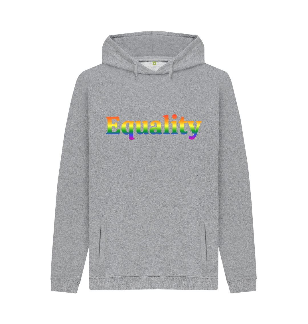 Light Heather Printed Hoody Front