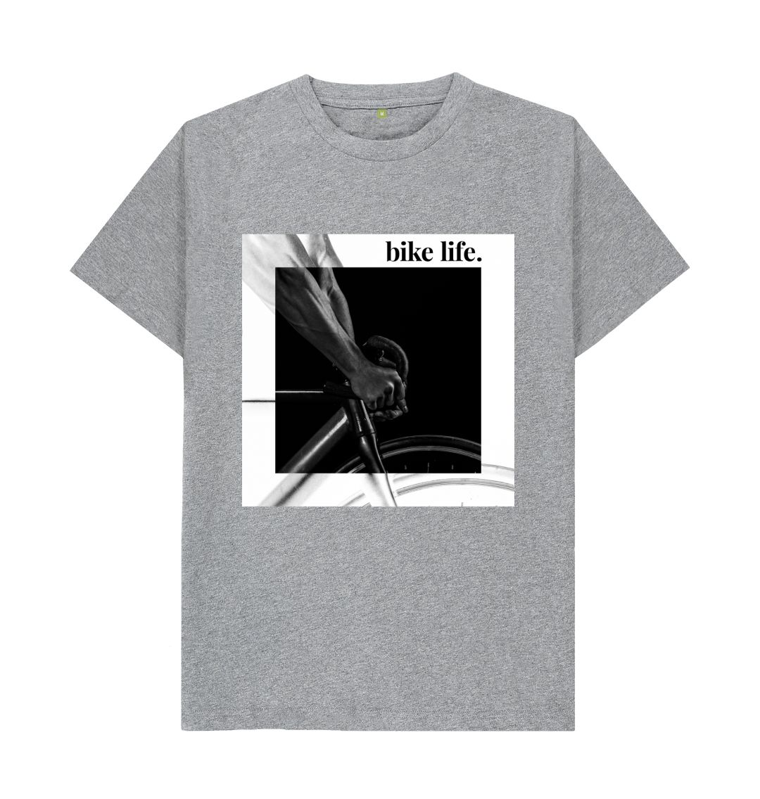 Athletic Grey Bike Life Tee