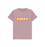 Mauve Girl's Sassy Tee