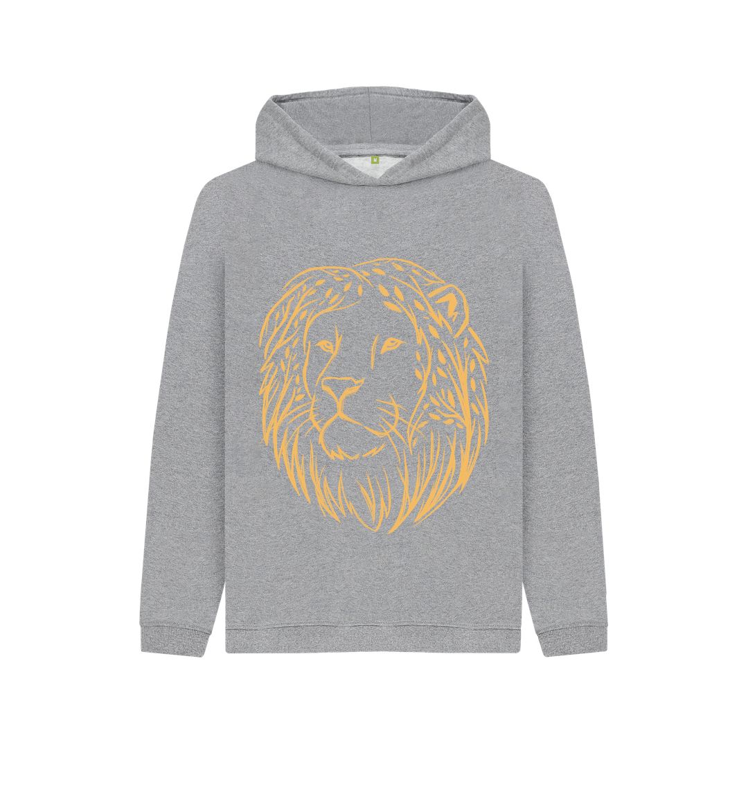 Athletic Grey Lion Hoody