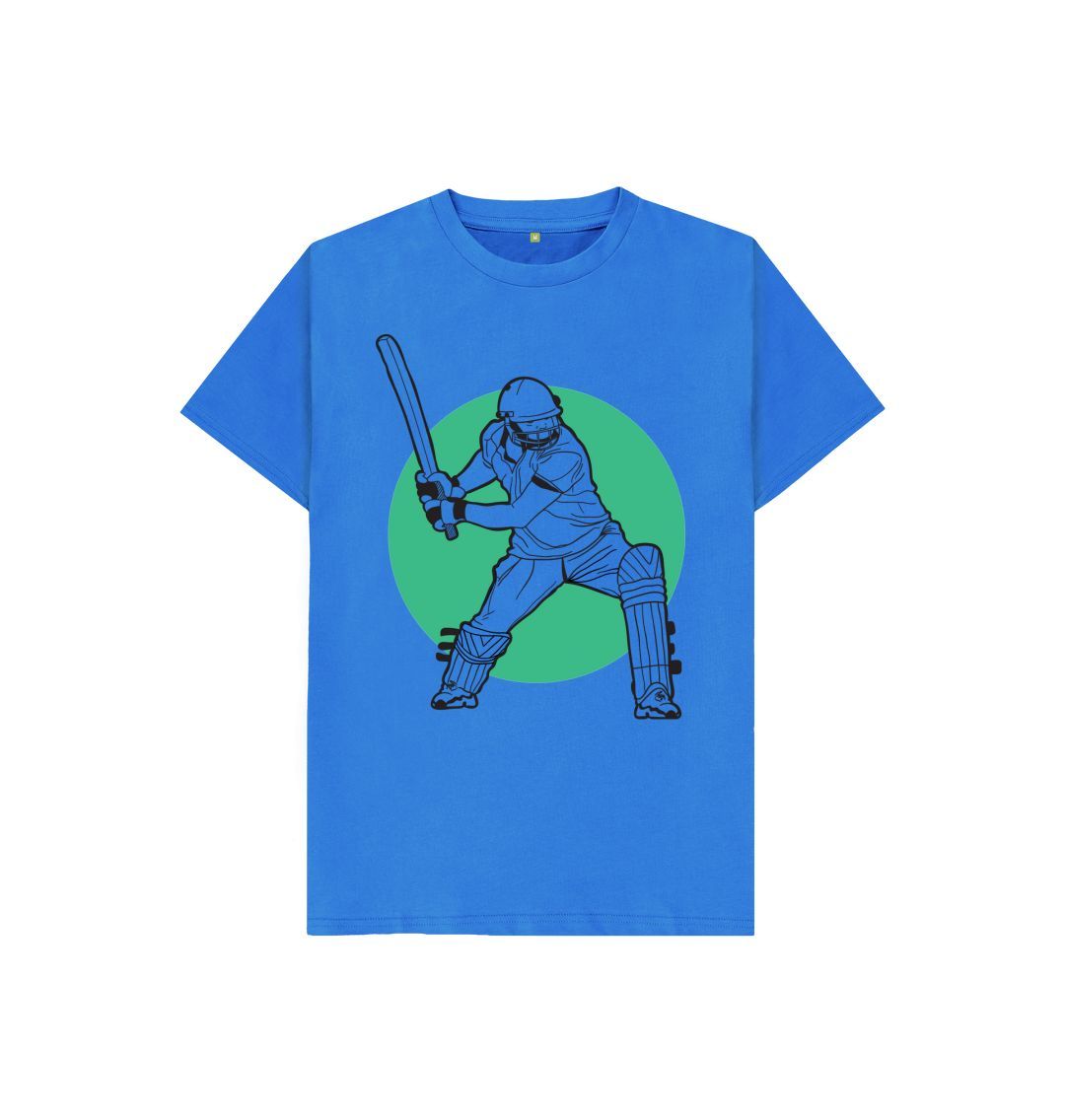 Bright Blue Cricket Tee