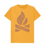 Mustard Recycling Tee