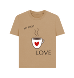 Sand Printed T-shirt Front