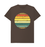 Chocolate Sunset Stripy Tee