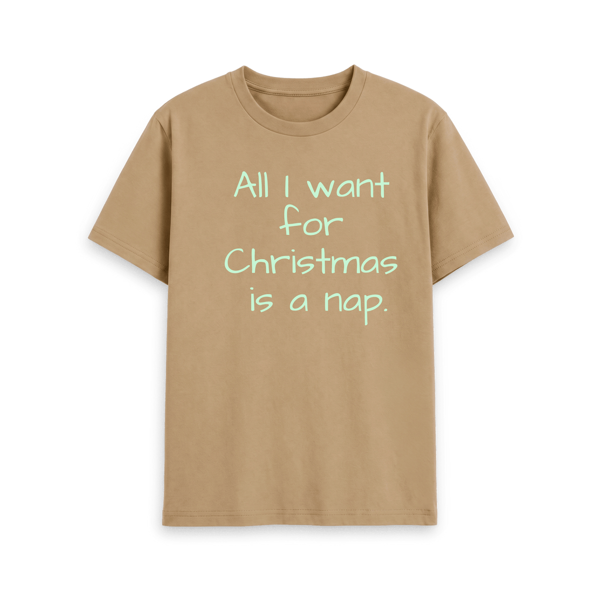 Sand Printed T-shirt Front