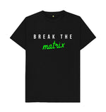 Black Break The Matrix Tee