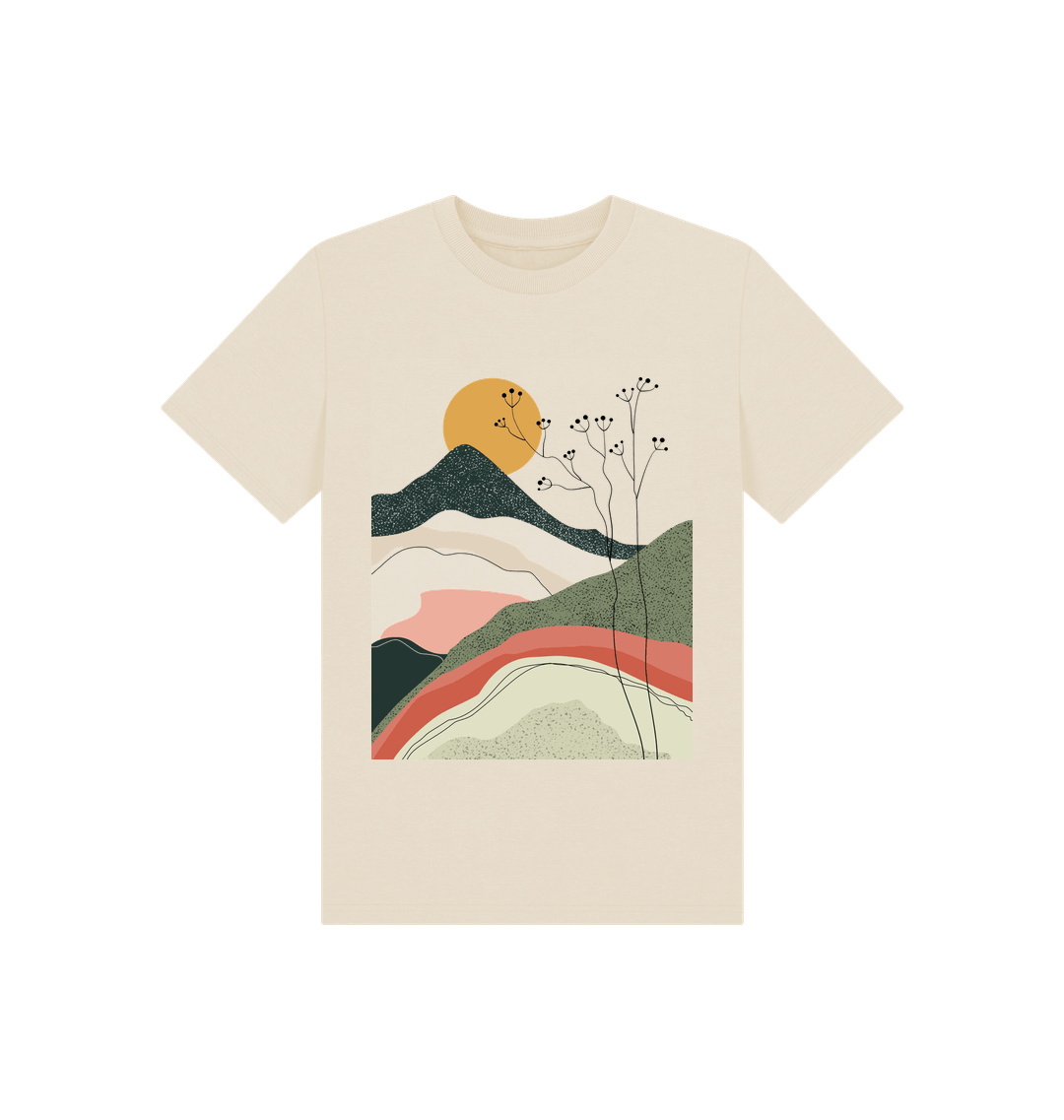 Stylish swagger landscape tee showcasing vibrant outdoor scenery, perfect for nature and fashion enthusiasts