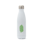 White Stainless Steel Bracken Water Bottle