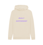 Oat Printed Hoody Front