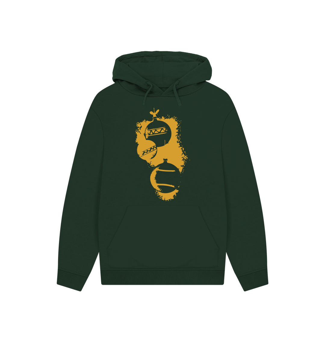 Evergreen Christmas Ornaments Unisex Hoodie