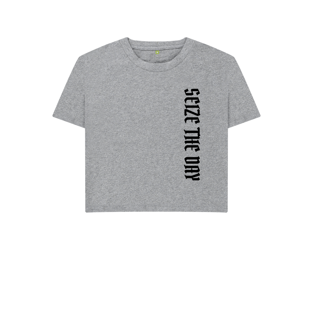 Athletic Grey Printed T-shirt Front