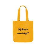 Sunflower What's Occurring Twill Tote Bag