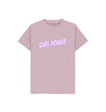 Mauve Girl Power Tee