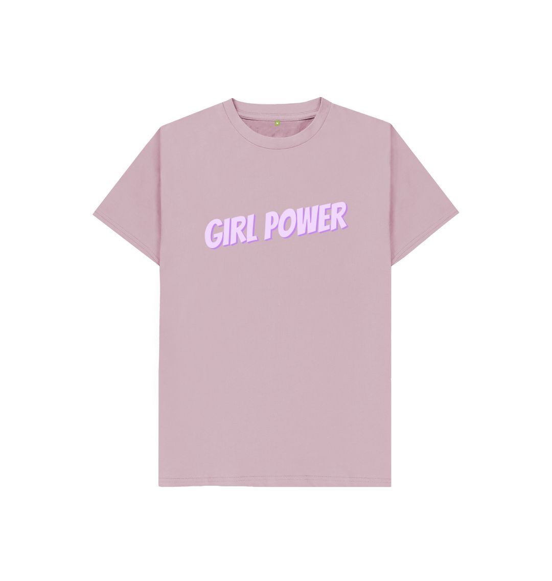 Mauve Girl Power Tee