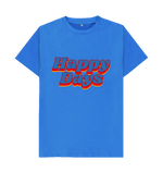 Bright Blue Tie Dye Happy Days Tee