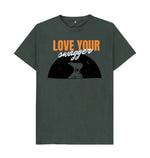 Dark Grey Love Your Bear Tee