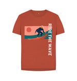 Rust Ride The Wave Tee