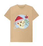 Sand Santa Skeleton Tee